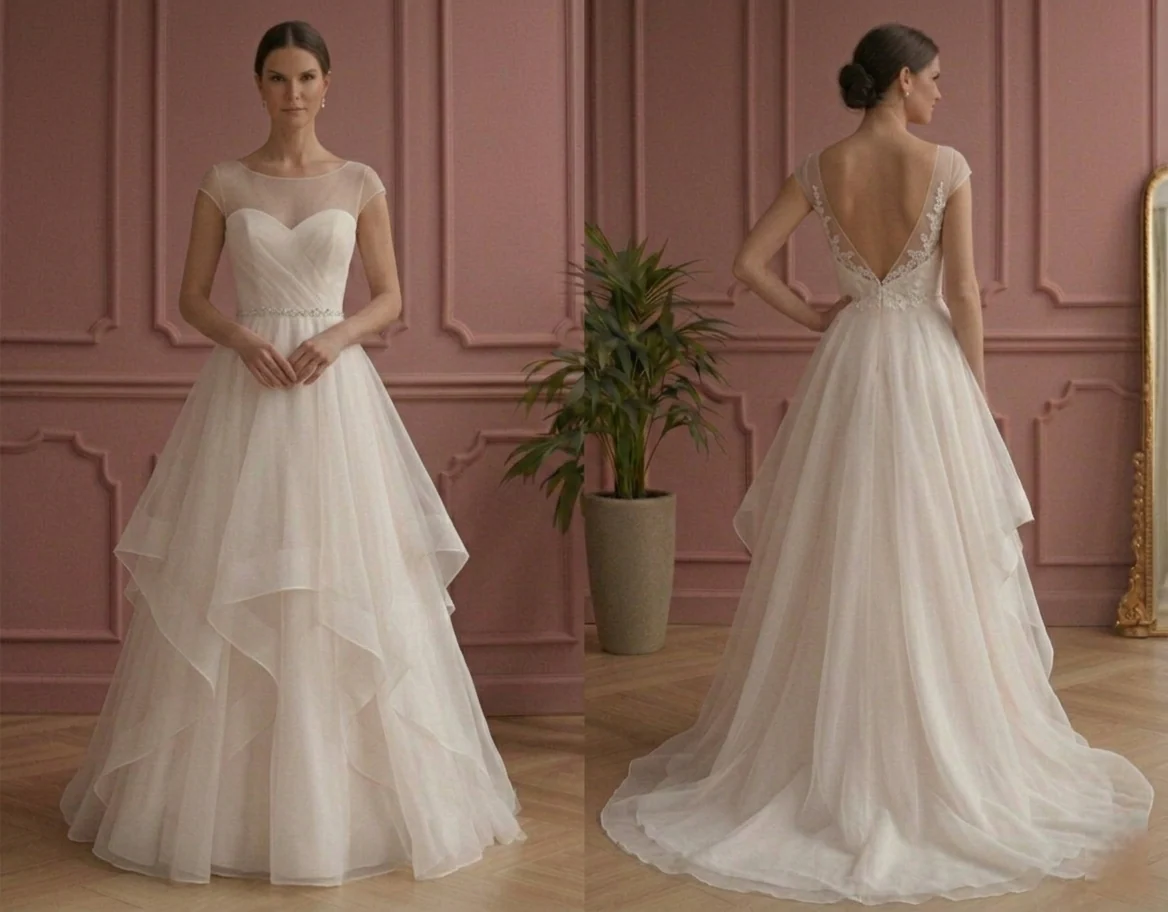 Wedding Dresses for Chubby Arms